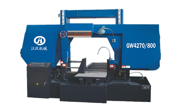 田阳GW4270/800双柱龙门卧式带锯床